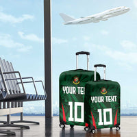 Custom Bangladesh Cricket Luggage Cover The Tigers Green-Red Glory