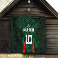 Custom Bangladesh Cricket Quilt The Tigers Green-Red Glory