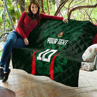 Custom Bangladesh Cricket Quilt The Tigers Green-Red Glory