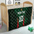 Custom Bangladesh Cricket Quilt The Tigers Green-Red Glory