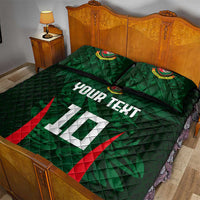 Custom Bangladesh Cricket Quilt Bed Set The Tigers Green-Red Glory