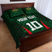 Custom Bangladesh Cricket Quilt Bed Set The Tigers Green-Red Glory