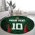 Custom Bangladesh Cricket Round Carpet The Tigers Green-Red Glory
