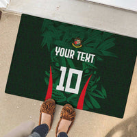Custom Bangladesh Cricket Rubber Doormat The Tigers Green-Red Glory