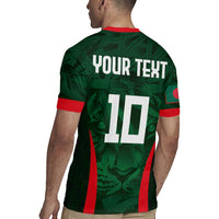 Custom Bangladesh Cricket Rugby Jersey The Tigers Green-Red Glory