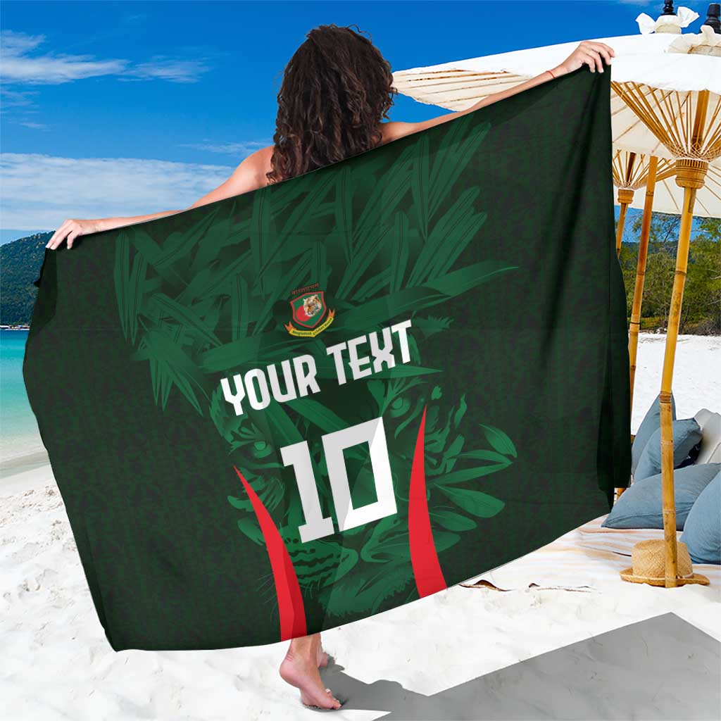 Custom Bangladesh Cricket Sarong The Tigers Green-Red Glory