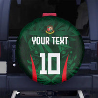 Custom Bangladesh Cricket Spare Tire Cover The Tigers Green-Red Glory