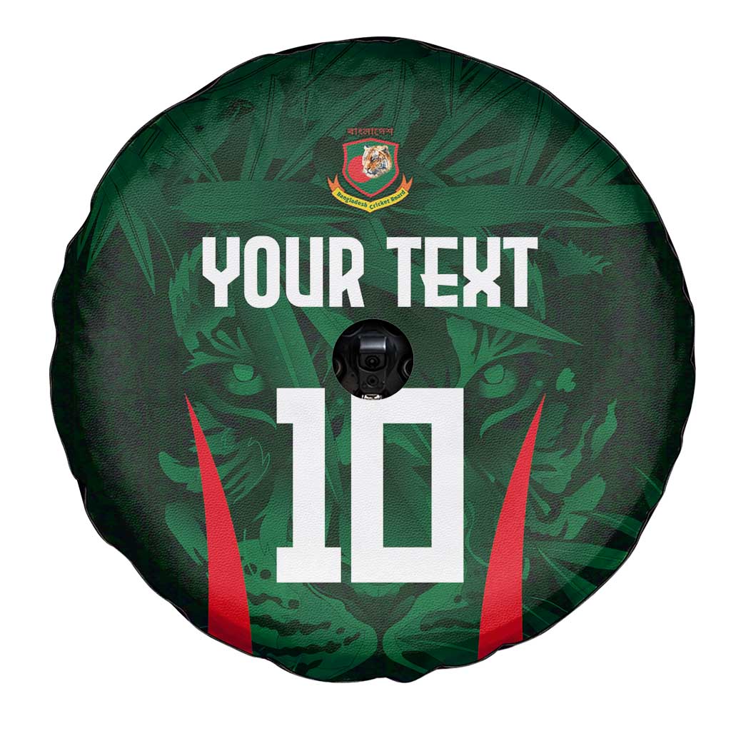 Custom Bangladesh Cricket Spare Tire Cover The Tigers Green-Red Glory
