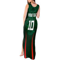 Custom Bangladesh Cricket Tank Maxi Dress The Tigers Green-Red Glory