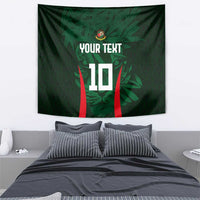 Custom Bangladesh Cricket Tapestry The Tigers Green-Red Glory