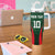 Custom Bangladesh Cricket Tumbler With Handle The Tigers Green-Red Glory