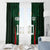 Custom Bangladesh Cricket Window Curtain The Tigers Green-Red Glory