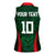 Custom Bangladesh Cricket Women Sleeveless Polo Shirt The Tigers Green-Red Glory