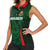 Custom Bangladesh Cricket Women Sleeveless Polo Shirt The Tigers Green-Red Glory