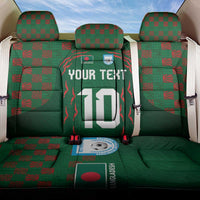 Custom Bangladesh Football Back Car Seat Cover Bengal Tigers Green-Red Warriors