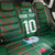 Custom Bangladesh Football Back Car Seat Cover Bengal Tigers Green-Red Warriors