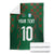 Custom Bangladesh Football Blanket Bengal Tigers Green-Red Warriors