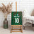 Custom Bangladesh Football Canvas Wall Art Bengal Tigers Green-Red Warriors