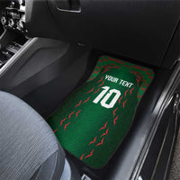 Custom Bangladesh Football Car Mats Bengal Tigers Green-Red Warriors