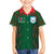 Custom Bangladesh Football Family Matching Short Sleeve Bodycon Dress and Hawaiian Shirt Bengal Tigers Green-Red Warriors