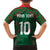 Custom Bangladesh Football Family Matching Summer Maxi Dress and Hawaiian Shirt Bengal Tigers Green-Red Warriors