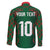 Custom Bangladesh Football Family Matching Summer Maxi Dress and Hawaiian Shirt Bengal Tigers Green-Red Warriors
