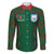 Custom Bangladesh Football Family Matching Tank Maxi Dress and Hawaiian Shirt Bengal Tigers Green-Red Warriors