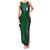 Custom Bangladesh Football Family Matching Tank Maxi Dress and Hawaiian Shirt Bengal Tigers Green-Red Warriors