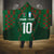 Custom Bangladesh Football Hooded Blanket Bengal Tigers Green-Red Warriors