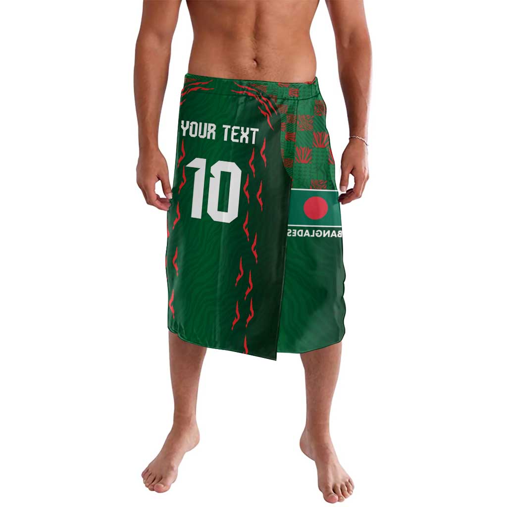 Custom Bangladesh Football Lavalava Bengal Tigers Green-Red Warriors