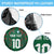 Custom Bangladesh Football Spare Tire Cover Bengal Tigers Green-Red Warriors