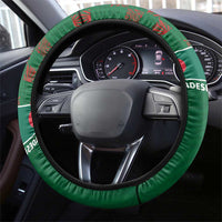 Bangladesh Football Steering Wheel Cover Bengal Tigers Green-Red Warriors