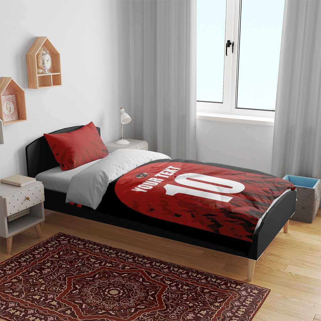 Custom Austria Football 2024 Go Champion Bedding Set Home Color - Wonder Print Shop