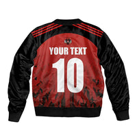 Custom Austria Football 2024 Go Champion Bomber Jacket Home Color - Wonder Print Shop