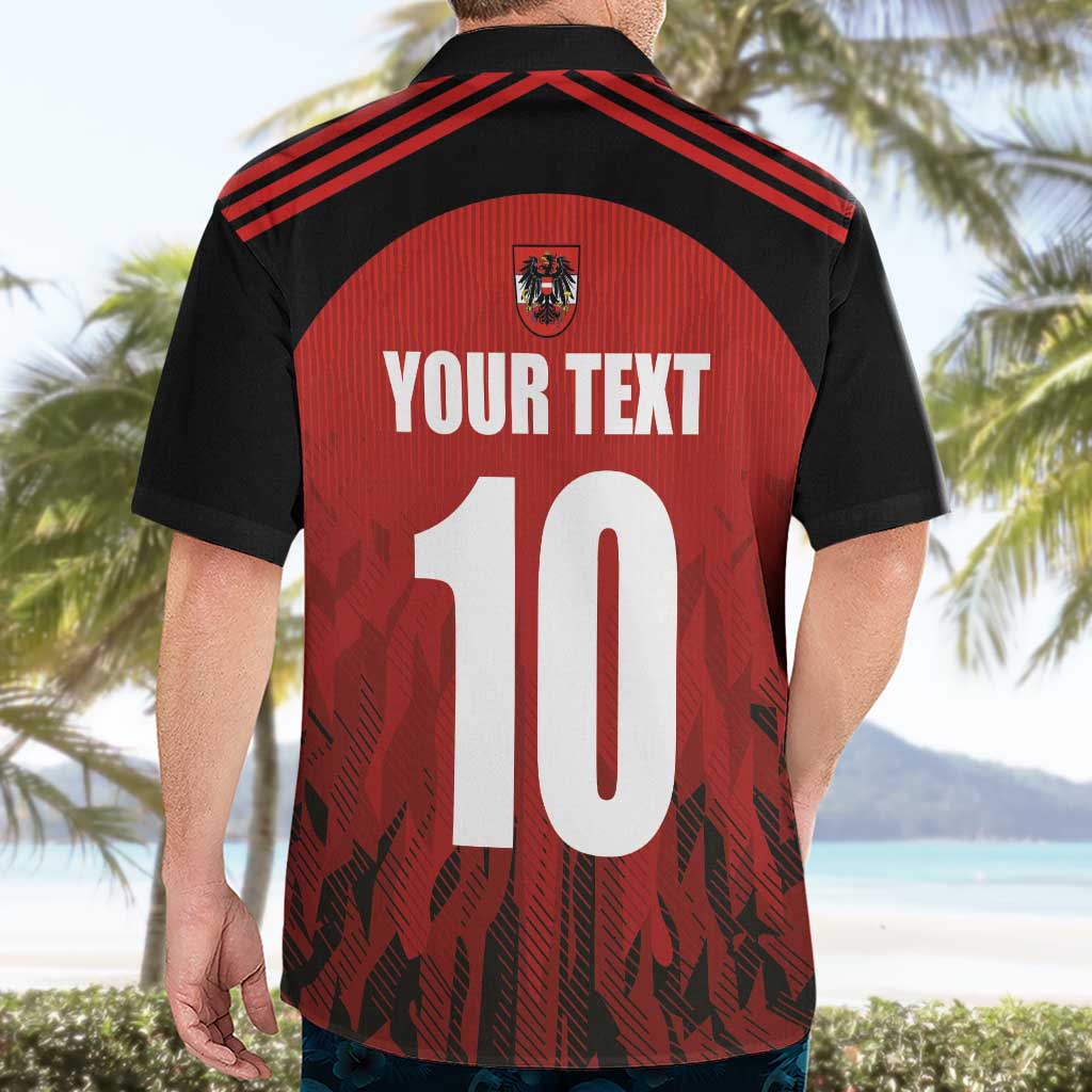 Custom Austria Football 2024 Go Champion Hawaiian Shirt Home Color - Wonder Print Shop