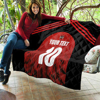 Custom Austria Football 2024 Go Champion Quilt Home Color - Wonder Print Shop