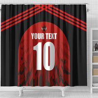 Custom Austria Football 2024 Go Champion Shower Curtain Home Color