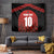 Custom Austria Football 2024 Go Champion Tapestry Home Color - Wonder Print Shop