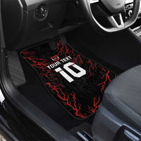 Custom Austria Football 2024 Go Champion Car Mats Away Color - Wonder Print Shop