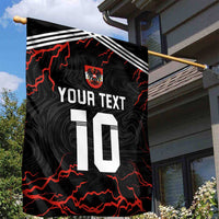 Custom Austria Football 2024 Go Champion Garden Flag Away Color - Wonder Print Shop