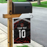 Custom Austria Football 2024 Go Champion Garden Flag Away Color - Wonder Print Shop