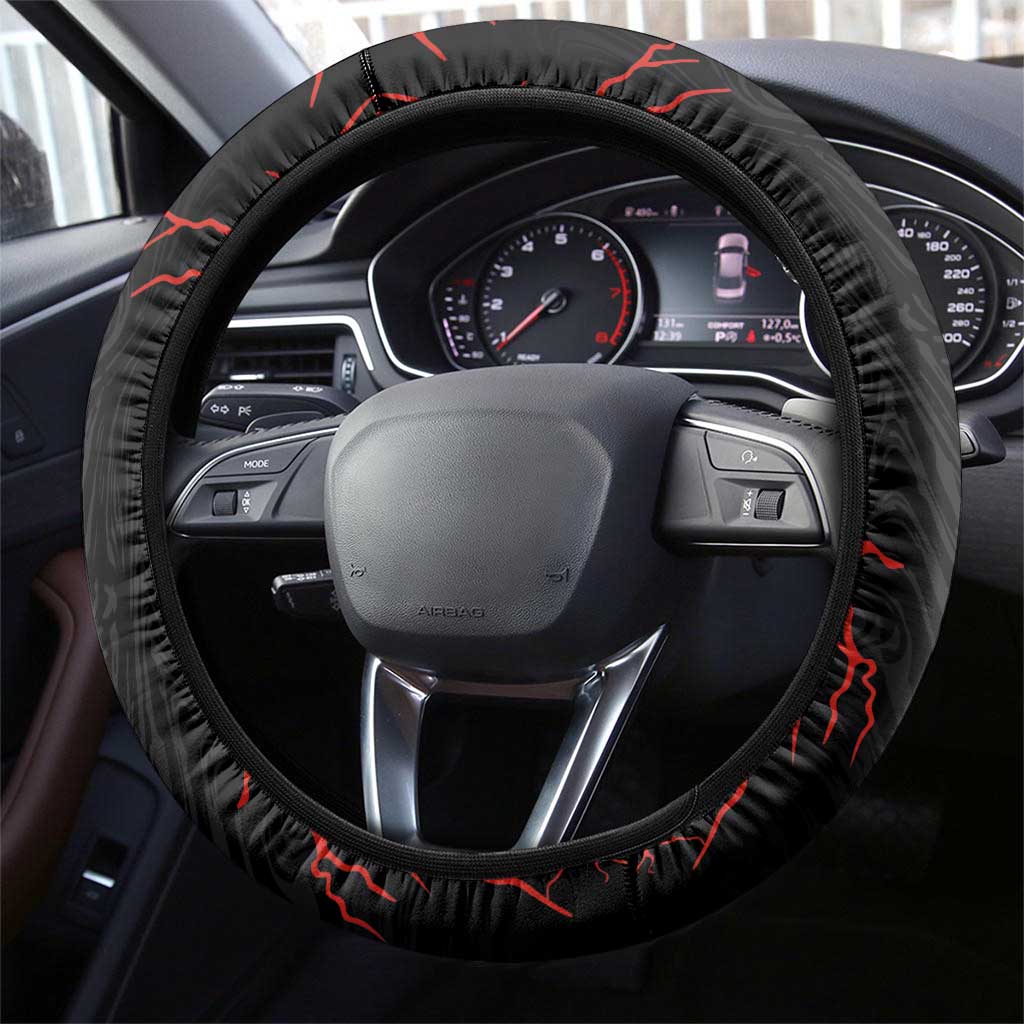 Austria Football 2024 Go Champion Steering Wheel Cover Away Color - Wonder Print Shop