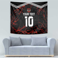 Custom Austria Football 2024 Go Champion Tapestry Away Color - Wonder Print Shop