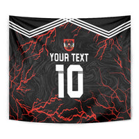 Custom Austria Football 2024 Go Champion Tapestry Away Color - Wonder Print Shop