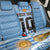 Custom Argentina Football Back Car Seat Cover The Trophy Vamos La Albiceleste - Wonder Print Shop