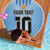Custom Argentina Football Beach Blanket The Trophy Vamos La Albiceleste - Wonder Print Shop