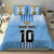 Custom Argentina Football Bedding Set The Trophy Vamos La Albiceleste - Wonder Print Shop