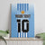 Custom Argentina Football Canvas Wall Art The Trophy Vamos La Albiceleste - Wonder Print Shop