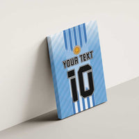 Custom Argentina Football Canvas Wall Art The Trophy Vamos La Albiceleste - Wonder Print Shop