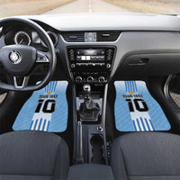 Custom Argentina Football Car Mats The Trophy Vamos La Albiceleste - Wonder Print Shop